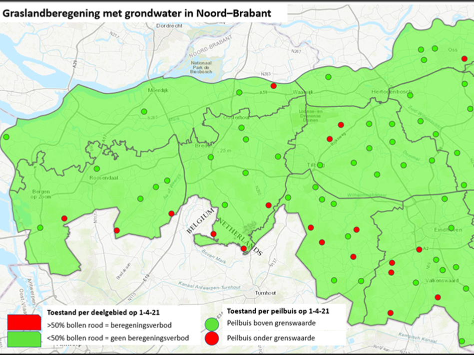 Grondwaterstanden In Brabant Nog Aan De Krappe Kant - Waterschap Aa En Maas